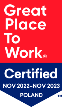 Great place to work certificate